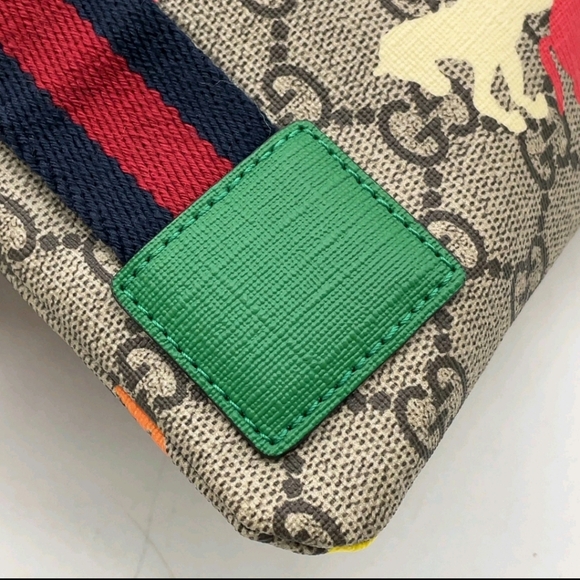 NWOT Gucci GG Supreme SherryLine Children's PVC Backpack - Picture 7 of 15